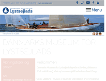 Tablet Screenshot of lystsejlads.dk